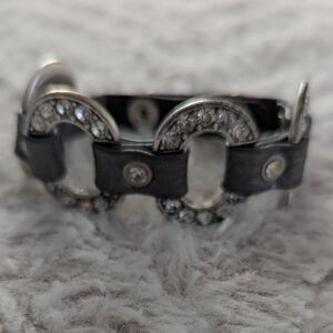 Premier Designs Leather Snap Bracelet